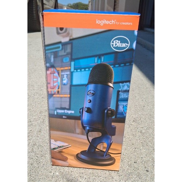 NEW! Logitech for Creators Blue Yeti Premium Multi-Pattern USB Microphone - Picture 3 of 7